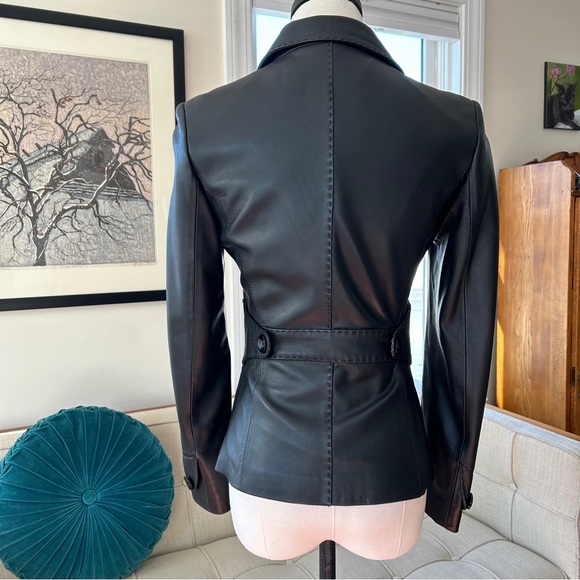 SOLD•Marc Jacobs Leather Jacket, Vintage - Picture 2 of 11